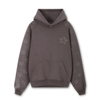 Brown Emblem Monogram Hoodie